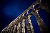 Roman aqueduct, Segovia. Castilla-Leon, Spain