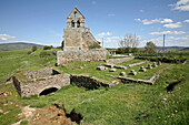 Ruins of the romanesque church of Retortillo. Reinosa. Cantabria. Spain