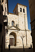Romanesque church of San Ildefonso, Zamora. Castilla-Leon, Spain