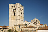 Romanesque belfry of cathedral, Zamora. Castilla-Leon, Spain