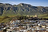 Antequera and El Torcal mountain range. Malaga province, Andalucia, Spain