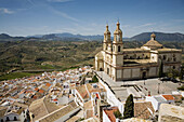Church of Nuestra Señora de la Encarnacion, Olvera. Pueblos Blancos (white towns), Cadiz province, Andalucia, Spain