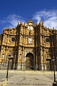 Cathedral façade, Guadix. Granada province, Andalucia, Spain