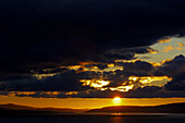 Sunset at Oban. West Highlands, Argyll & Bute, Scotland, UK
