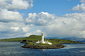 Lismore lighthouse, situated on Loch Linnhe outside Oban, Argyll & Bute, Scotland, UK