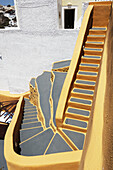 ocher coloured Stairway