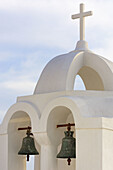 Bells, Church, Greece, Island, Santorini, Thera, Thira, N45-764399, agefotostock