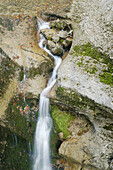 Waterfall, Ordesa y Monte Perdido National Park. Huesca province, Aragon, Spain