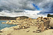 Burguillo reservoir. Castile-Leon. Spain.