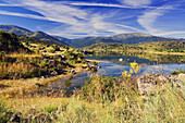 Burguillo reservoir. Castile-Leon. Spain.