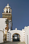 Iglesia en Teguise. Lanzarote. Islas Canarias. España.