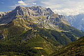 Picos de Europa desde Peña Blanca. Cordillera Cantábrica. Provincia de León. España.