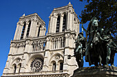 France. Paris. Notre_Dame Cathedral.