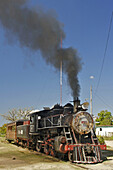 The steam train that goes to the Valle de Ingenios.