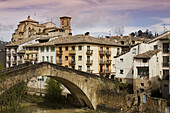 Medieval bridge, Estella. Navarra, Spain