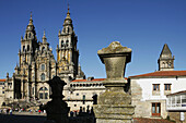 Cathedral, Santiago de Compostela. La Coruña province, Galicia, Spain