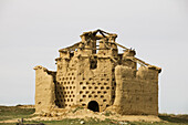 Old straw loft, Villalcazar de Sirga. Palencia province, Castilla-Leon, Spain