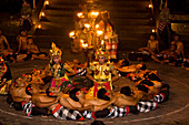 Kecak dance in  Ubud, Bali, Indonesia
