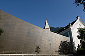 Modern church of Leifers, Hoeller and Klotzner architects, completion date 2001, Merano, South Tyrol, Italy