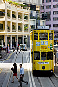 asia, china, hong kong, central trams 2007