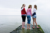 Europe, UK, sussex, brighton girls seaside