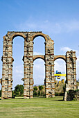 europe, spain, extramadura, merida, roman aqueduct