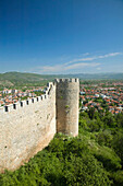 Macedonia. Ohrid. Car Samoils Castle / Morning
