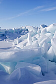 Ice floe, Magdalen Islands, Quebec, Canada