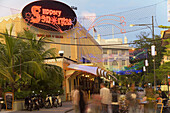 Restaurant & bar/entertainment area, George Town, Penang, Malaysia