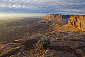 Island In The Sky, Canyolands National Park, Utah, USA. View from Island In The Sky, early morning