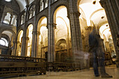 Interior del Catedral del Apostol, Santiago de Compostela, Galicia, España