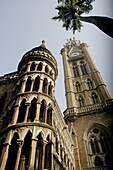 Mumbai India, the Bombay University Convocation Hall and the Rajabai Tower