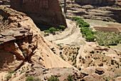 The Canyon de Chelly national monument Arizona