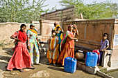 Water Collection, Ajmer Region, Rajasthan, India