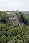 Mayan ruins. Calakmul. Campeche, Mexico