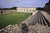 Mayan ruins. Puuc Road. Uxmal. Yucatan. Mexico.