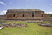 Mayan ruins of Kabah. Puuc Road. Yucatan. Mexico