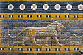 Mesopotamia Lion from Ishtar Gate at Pergamon Museum, Berlin. Germany