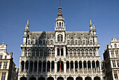Maison du Roi building, Grand Place. Brussels, Belgium