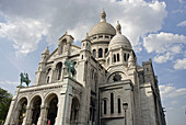 Sacre Coeur basilica, Montmartre, Paris. France