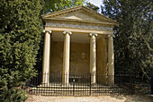 Temple of Artemis in Blenheim Palace park. Oxfordshire, England, UK