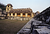 Palenque Maya archaeological site. Chiapas, Mexico