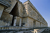 Uxmal pre-Columbian Maya archaeological site. Yucatan, Mexico