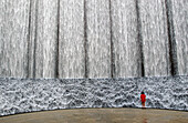 Water wall, Houston, Texas, USA