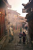 UNESCO Old Town of Lijiang, Dawn, Yunnan Province, China