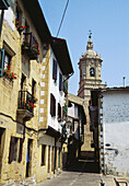 Old town  Hondarribia  Guipúzcoa province  Basque Country  Spain