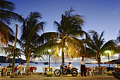 Palmenstrand, Playa El Aqua, Isla Margarita, Nueva Esparta, Venezuela