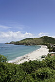 View over Playa Manzanillo, Isla Margarita, Nueva Esparta, Venezuela