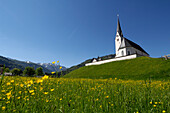Parish church Maria Heimsuchung near Tegernsee, Upper Bavaria, Bavaria, Germany