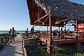 Beach bar, Cayo Jutias, Pinar del Rio, Cuba, West Indies